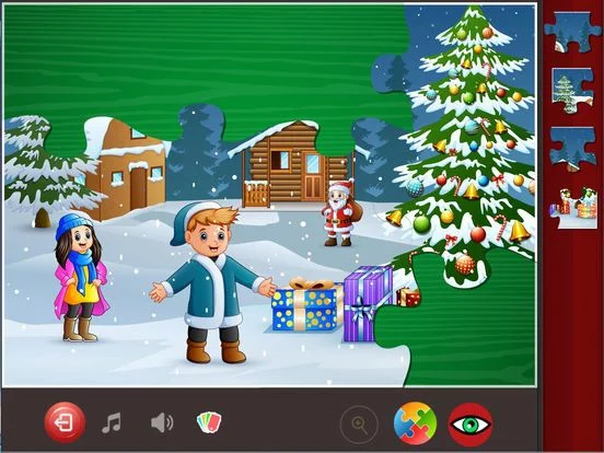 Изображение игры: Christmas Picture Puzzles