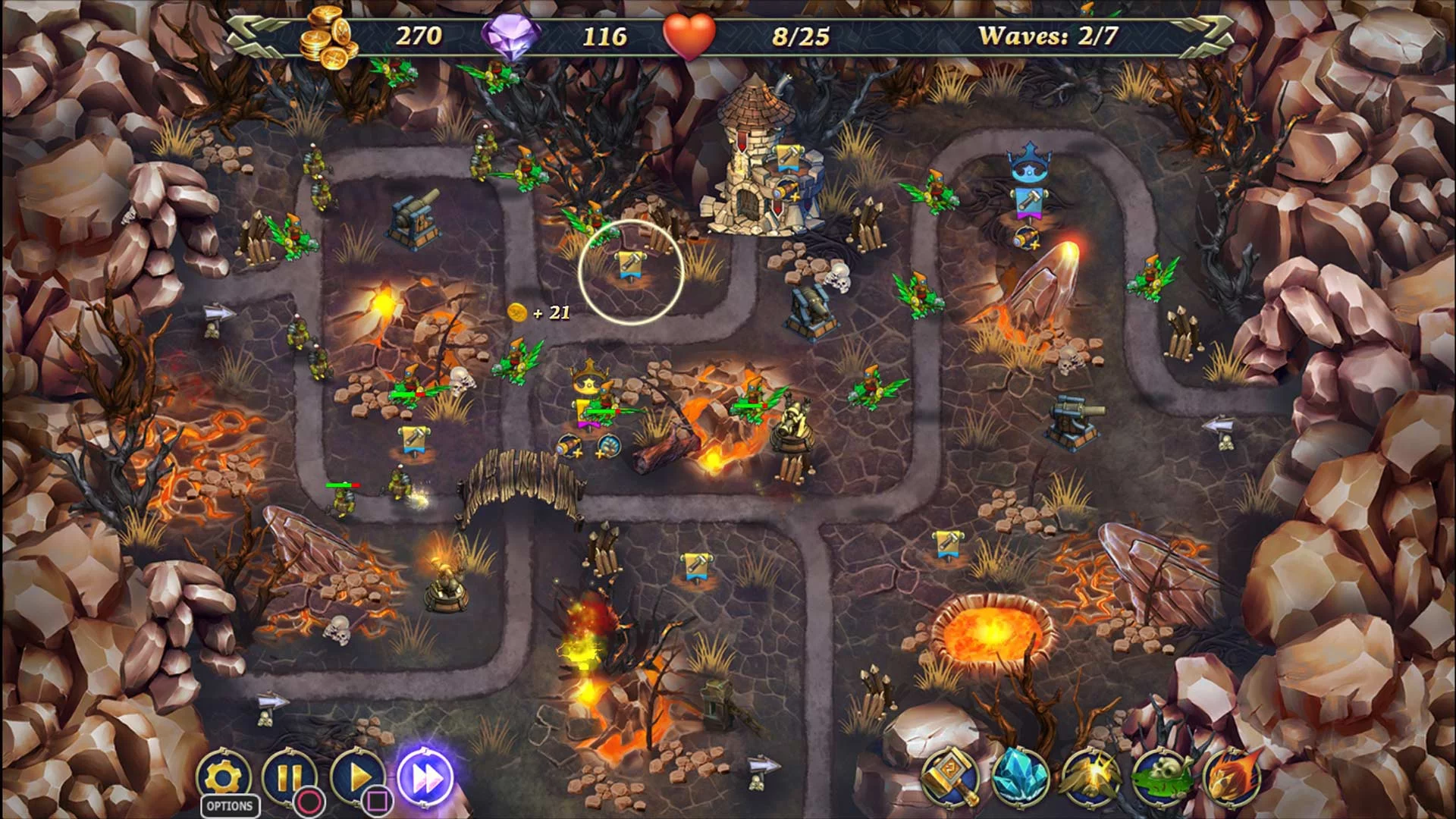 Изображение игры: Royal Defense: Invisible Threat