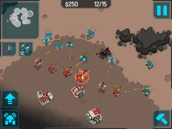 Изображение игры: MechCom 3 - 3D RTS