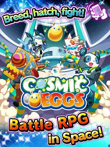 Изображение игры: Cosmic Eggs - Battle Adventure RPG In Space
