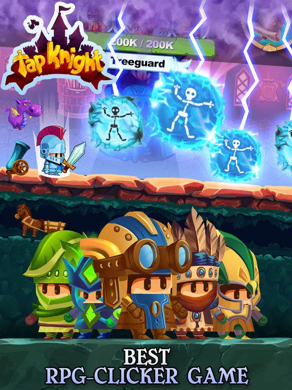 Изображение игры: Tap Knight - RPG Idle-Clicker