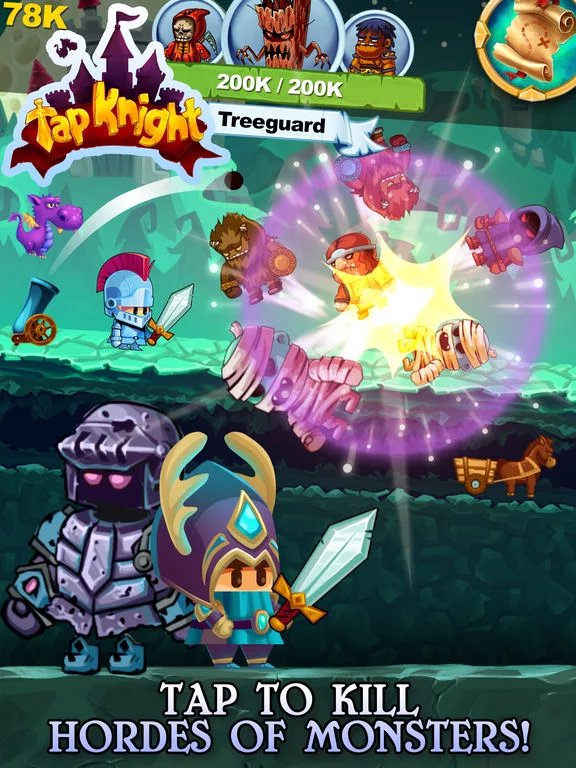 Изображение игры: Tap Knight - RPG Idle-Clicker