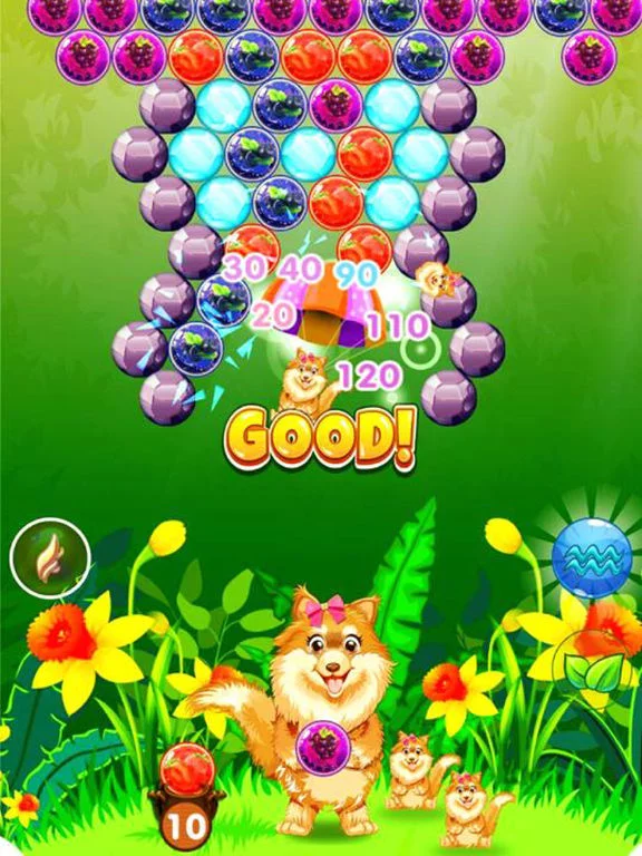 Изображение игры: Doggy Bubble Shooter Rescue