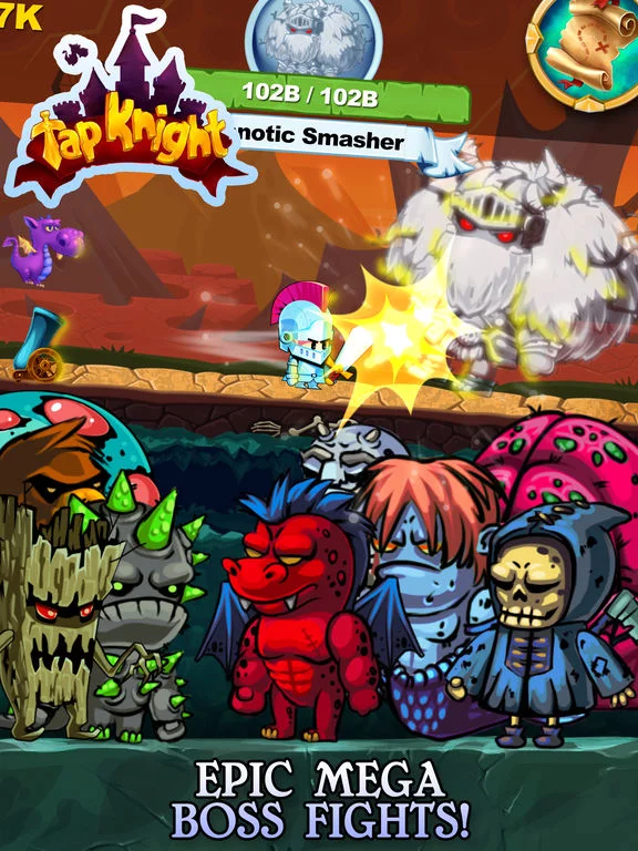 Изображение игры: Tap Knight - RPG Idle-Clicker