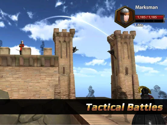 Изображение игры: Chrono Clash: Fantasy Tactics