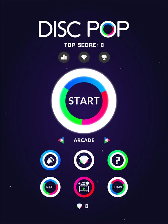 Изображение игры: Disc Pop