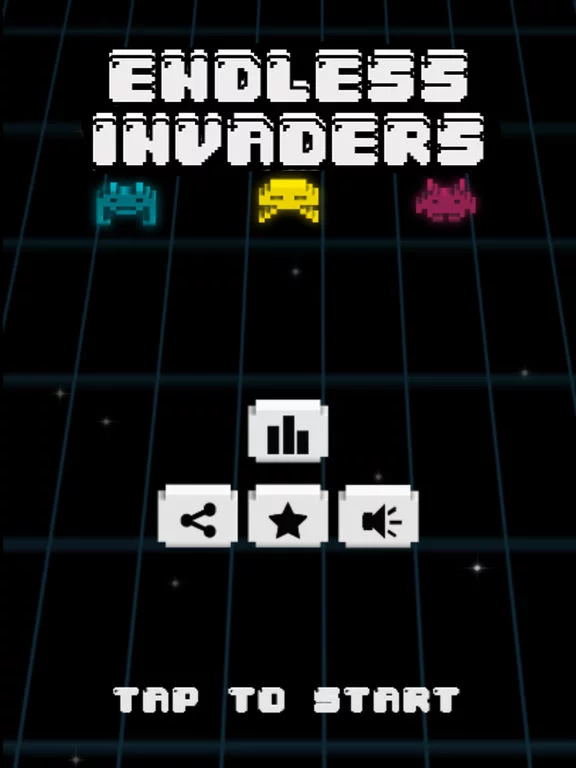 Изображение игры: ENDLESS INVADERS