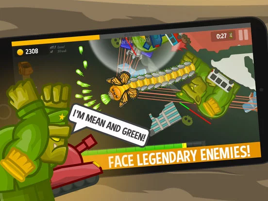 Изображение игры: Caterpillage