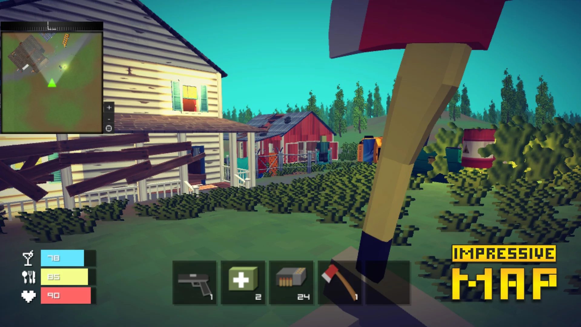 Изображение игры: BATTLE PIXEL'S SURVIVAL