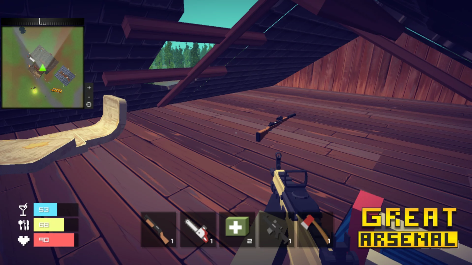Изображение игры: BATTLE PIXEL'S SURVIVAL
