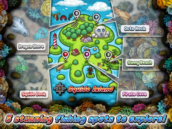 Изображение игры: Pocket Squid Fishing