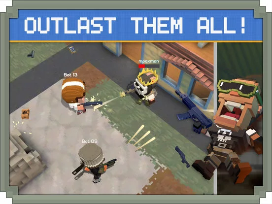Изображение игры: Guns Royale