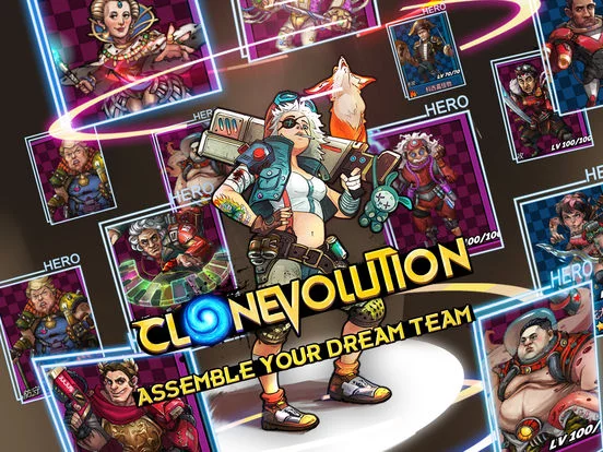 Изображение игры: Clone Evolution