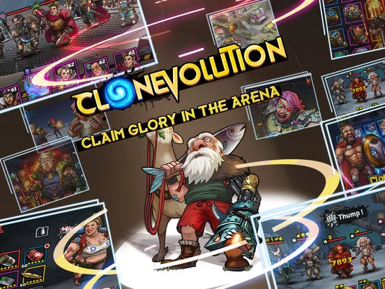 Изображение игры: Clone Evolution