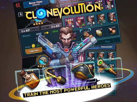 Изображение игры: Clone Evolution