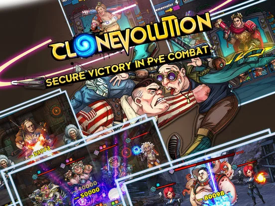 Изображение игры: Clone Evolution