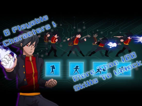 Изображение игры: 8 Bit Fighters