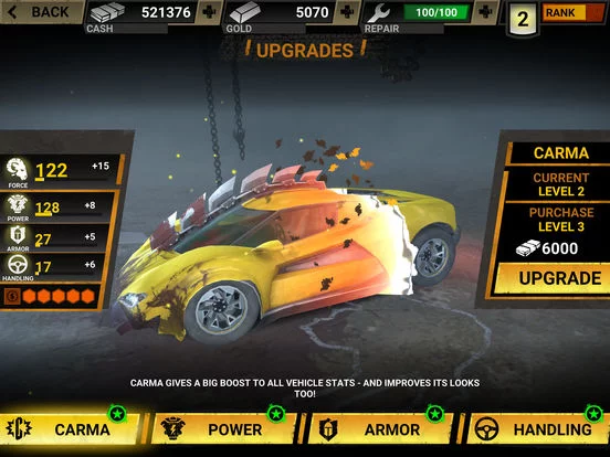 Изображение игры: Carmageddon: Crashers