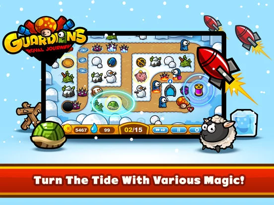 Изображение игры: Guardians: Royal Journey - Tower Defense Game