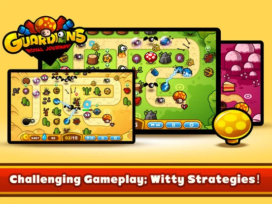 Изображение игры: Guardians: Royal Journey - Tower Defense Game