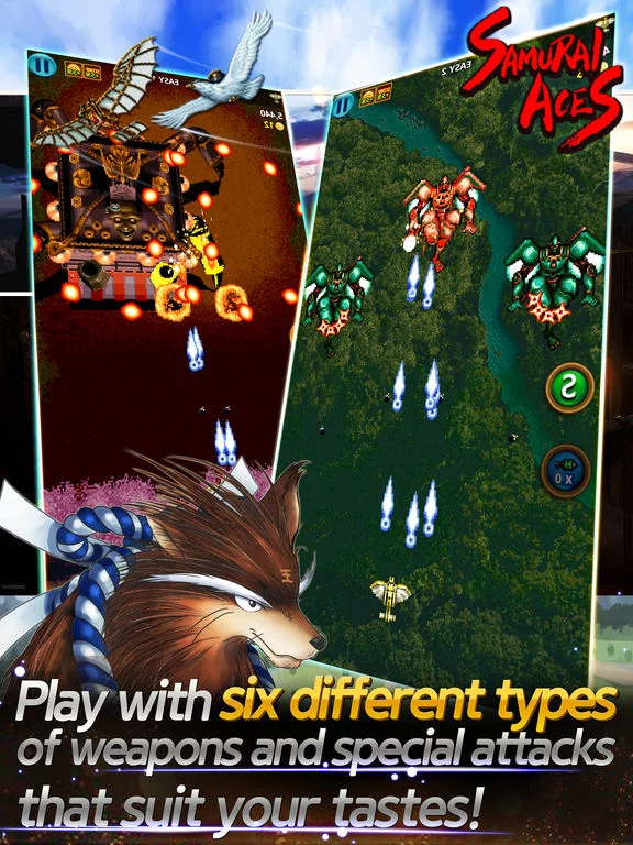 Изображение игры: Samurai Aces: Tengai Episode1