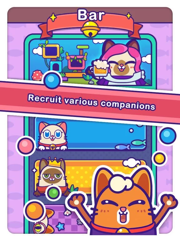 Изображение игры: Eggy Cats' Adventure