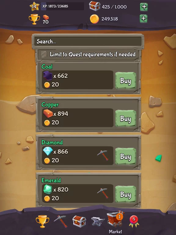 Изображение игры: Medieval Miner