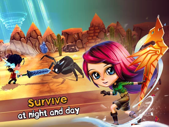 Изображение игры: Chibi Survivor Weather Lord - Survival