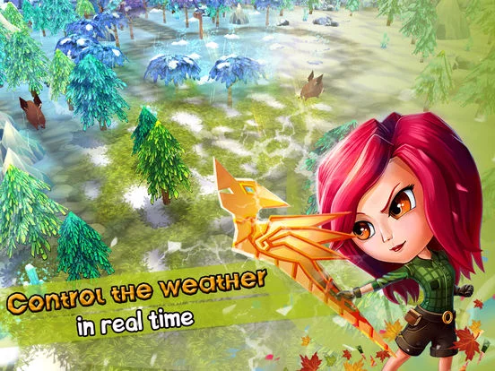 Изображение игры: Chibi Survivor Weather Lord - Survival