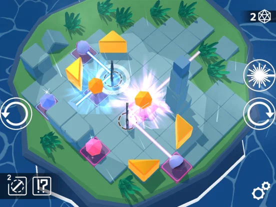 Изображение игры: Laserix: Puzzle Islands