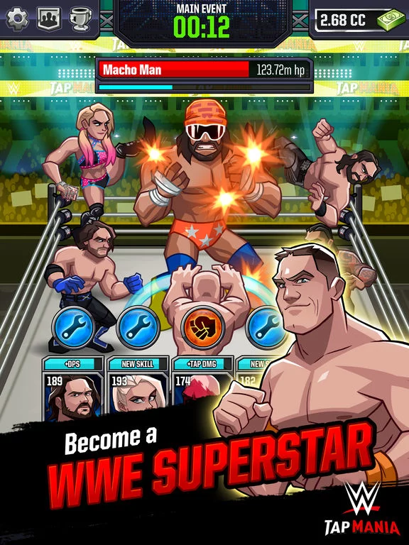 Изображение игры: WWE Tap Mania