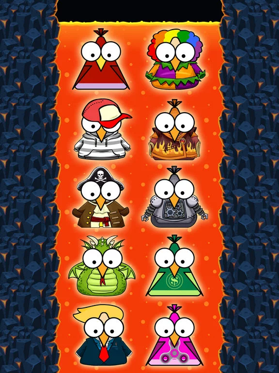 Изображение игры: Lava Birds - Cave Escape