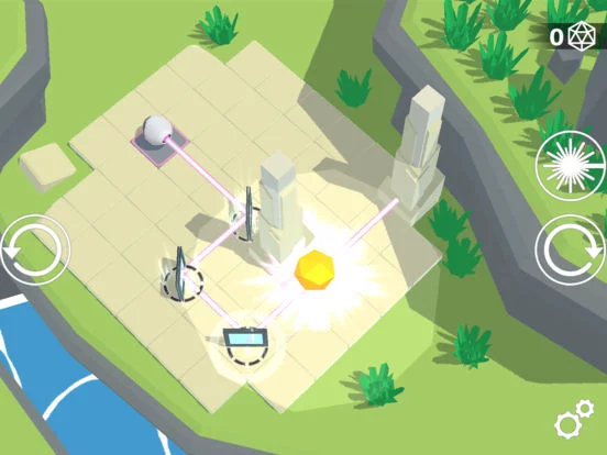 Изображение игры: Laserix: Puzzle Islands