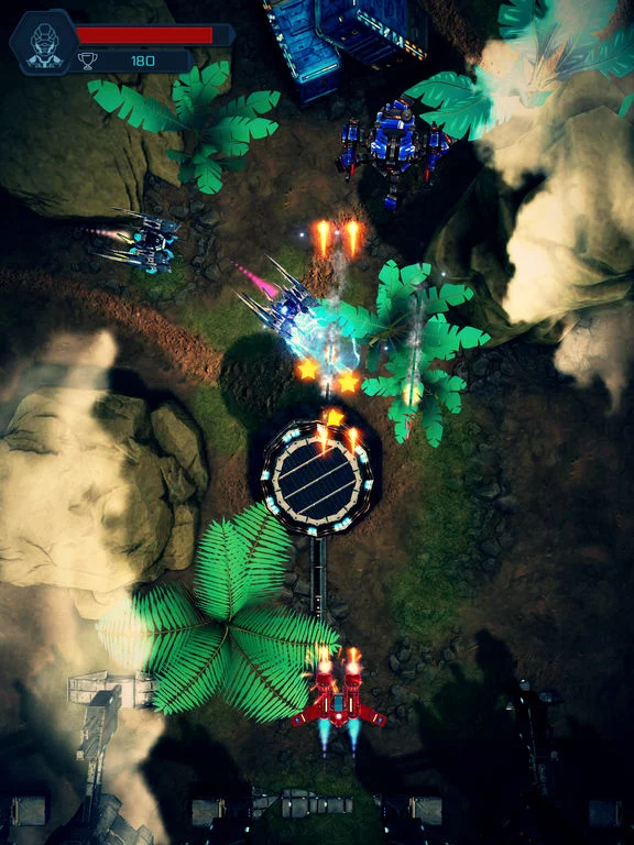 Изображение игры: Galactic Attack: Alien