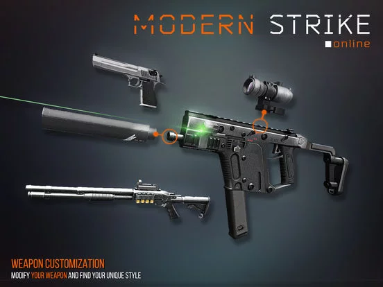 Изображение игры: Modern Strike Online — FPS Shooter