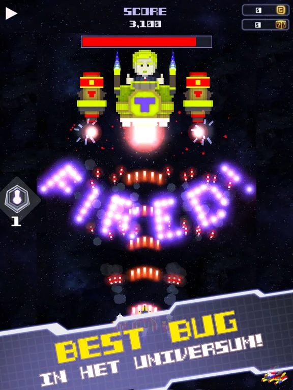 Изображение игры: Galaxy Bug: Space Shooter