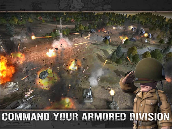 Изображение игры: Armored Warriors - WWII RTS