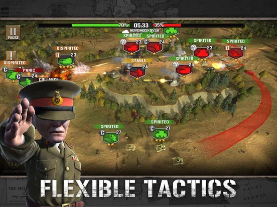 Изображение игры: Armored Warriors - WWII RTS