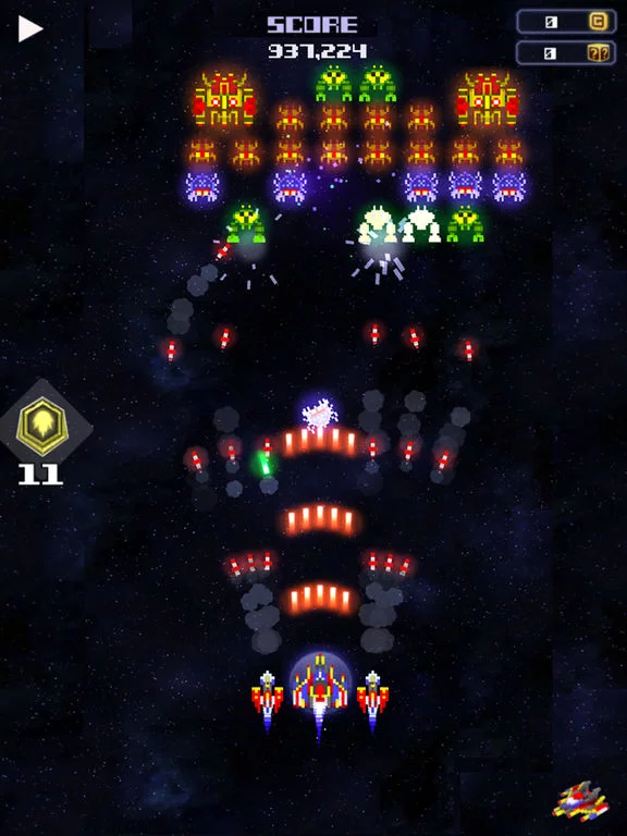 Изображение игры: Galaxy Bug: Space Shooter