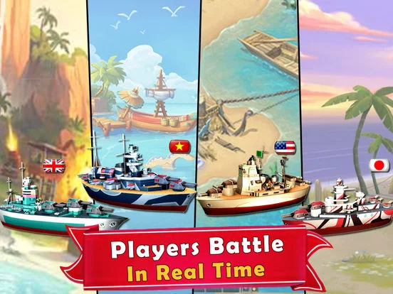 Изображение игры: Battleship Clash：Naval Warfare of Warships Empire
