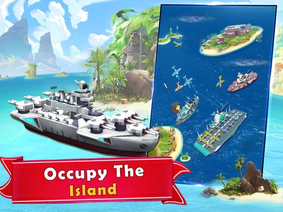Изображение игры: Battleship Clash：Naval Warfare of Warships Empire