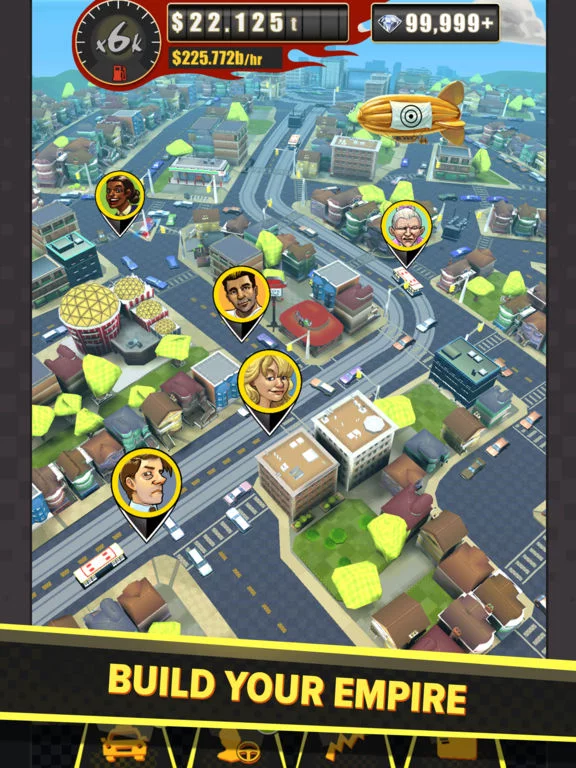 Изображение игры: Crazy Taxi Gazillionaire
