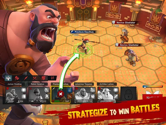 Изображение игры: Gladiator Heroes