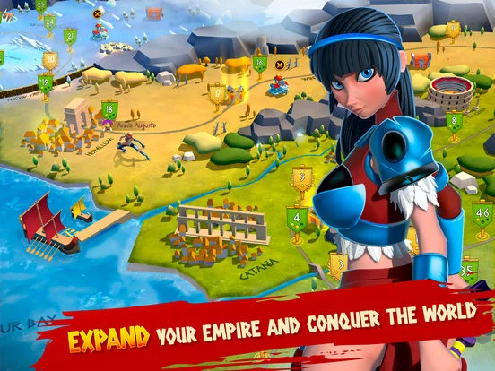 Изображение игры: Gladiator Heroes
