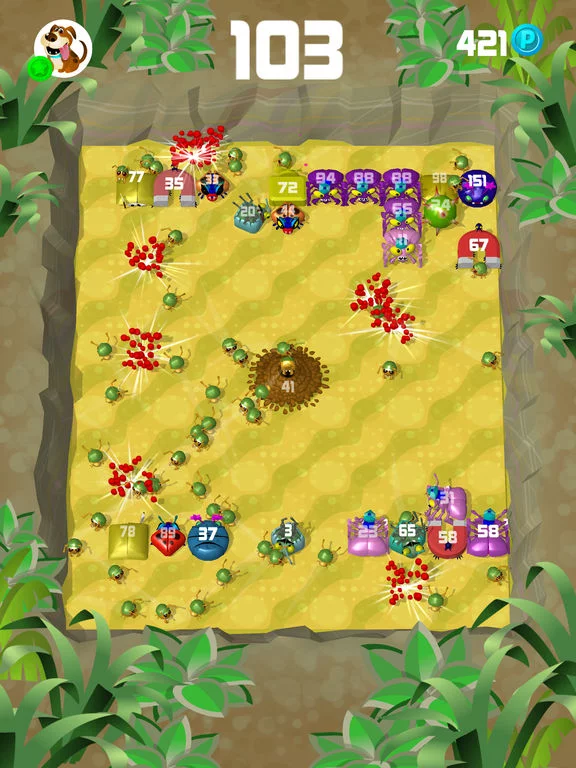Изображение игры: Ants vs Bugs