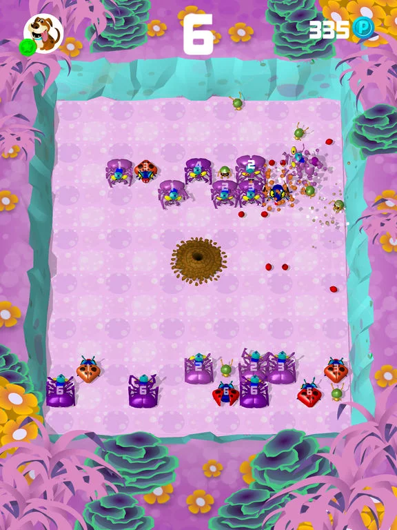 Изображение игры: Ants vs Bugs