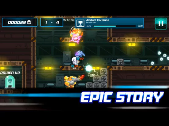 Изображение игры: Agent Aliens