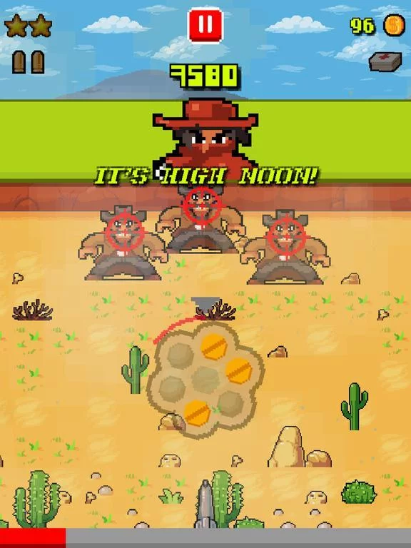 Изображение игры: One Hit Cowboy - It's high noon