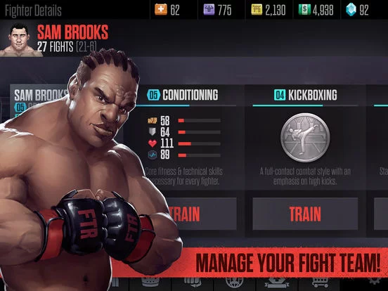 Изображение игры: Fight Team Rivals - Be An MMA Manager