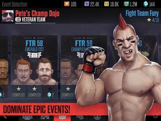 Изображение игры: Fight Team Rivals - Be An MMA Manager